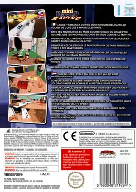 Mini Desktop Racing box cover back